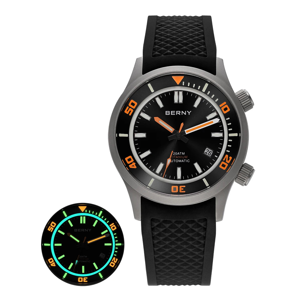 Full Titanium Diver Watch