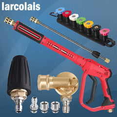 4000 PSI Spray Gun with Nozzles & Foam Lance Kit by Snagg A Foam Cannon