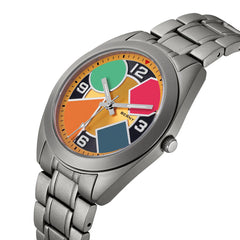 Titanium Watch for Men – Canvas Strap Edition