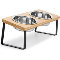 Elevated Slanted Kitten Plate Set by Snagg A Feeder