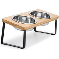 Elevated Slanted Kitten Plate Set by Snagg A Feeder
