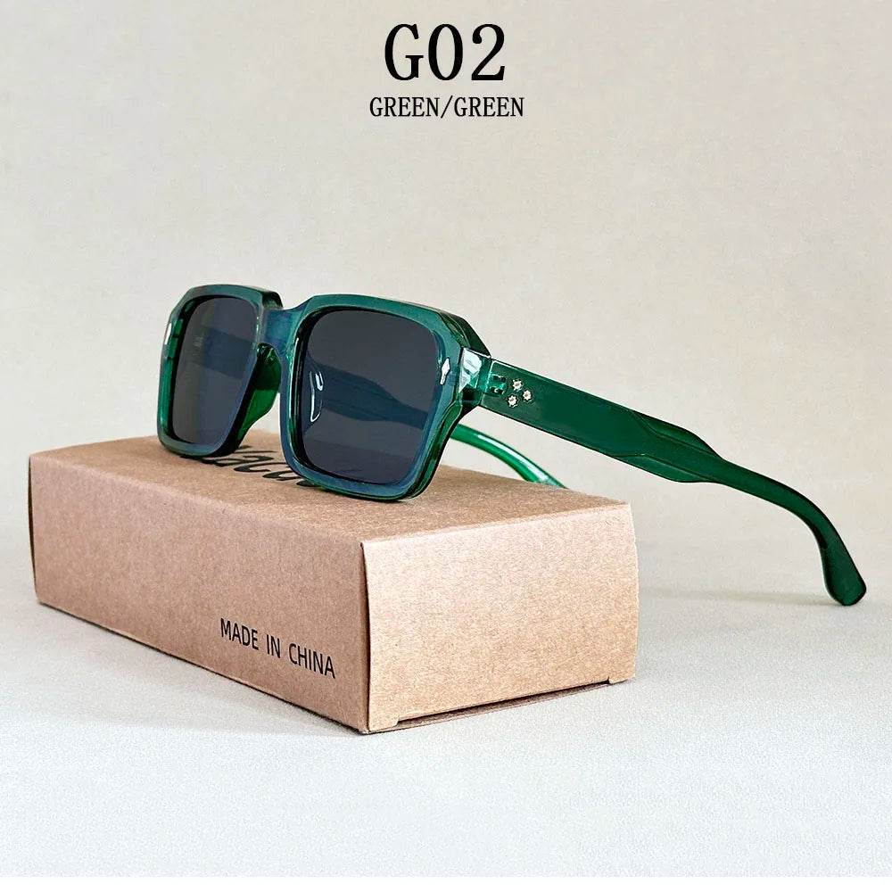 2025 Vintage Square Sunglasses - SnaggIt