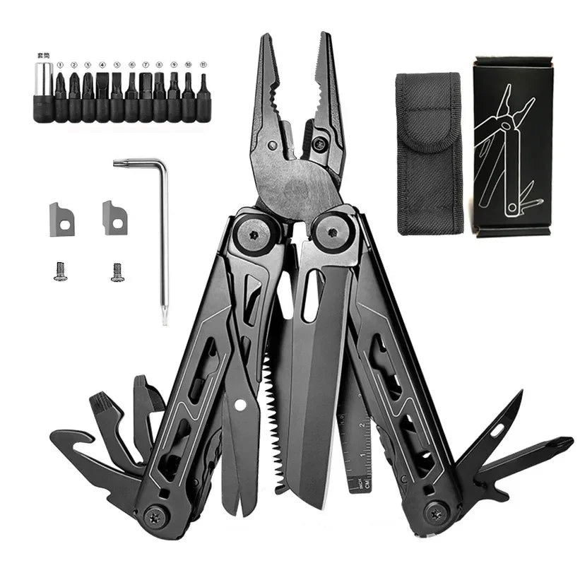 28-in-1 Stainless Steel Camping Multitool