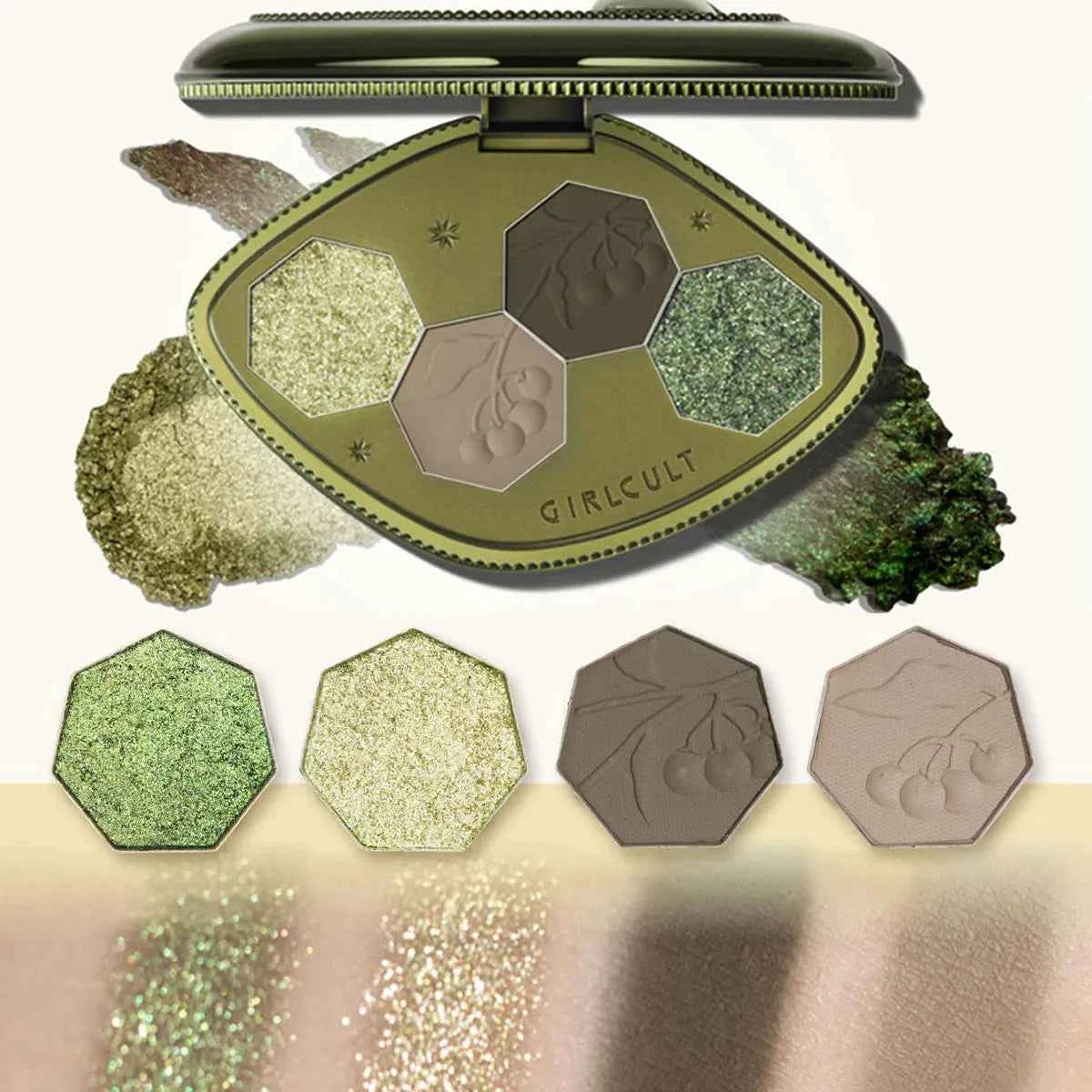 4 Color Eyeshadow Palette