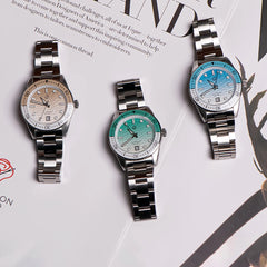 Ocean Blue Automatic Diver’s Watch – Sapphire Glass | 150M Water Resistance - Men’s Watches