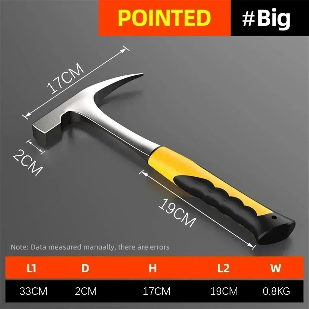 High Carbon Steel Geological Claw Hammer by Snagg A Hammer