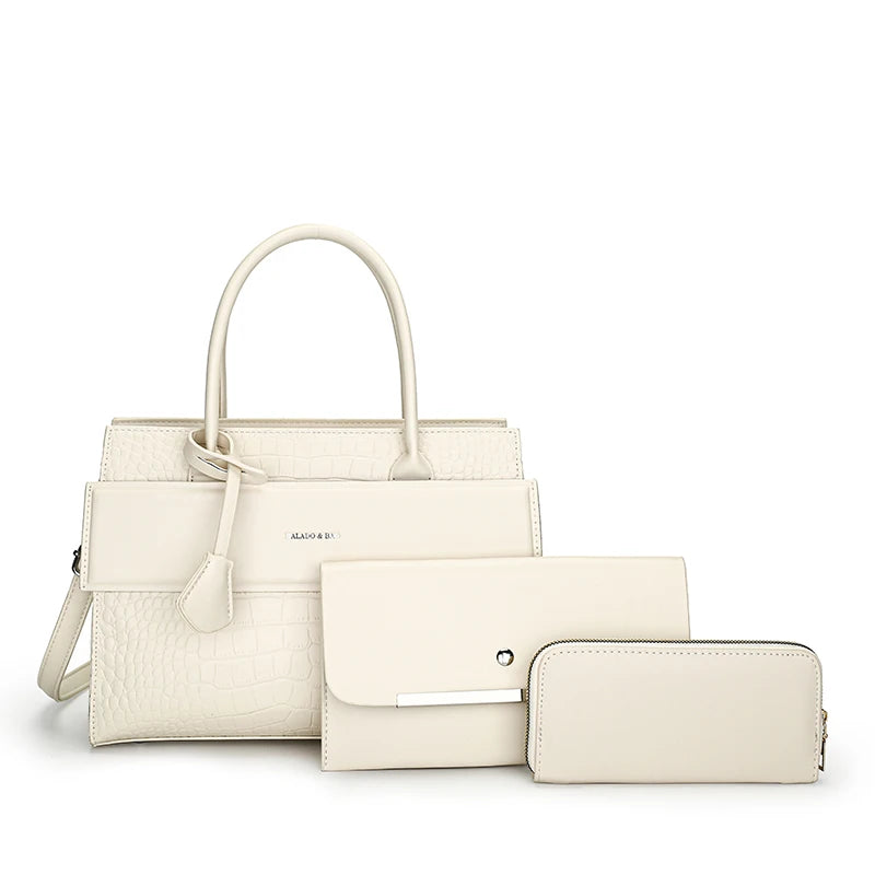 PU Leather Shoulder Tote by Snagg It Purses