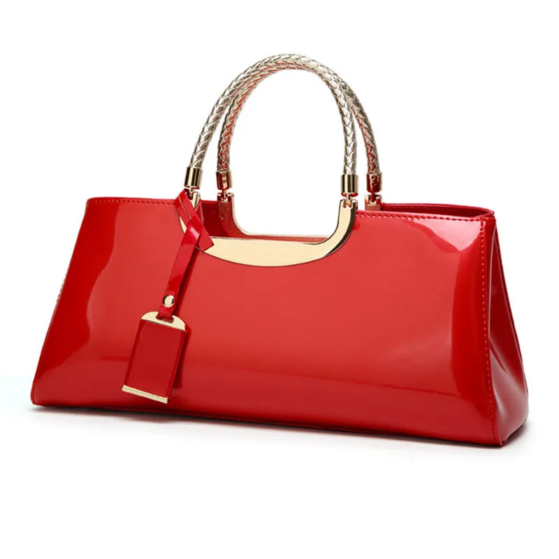 Patent Leather Evening Purse