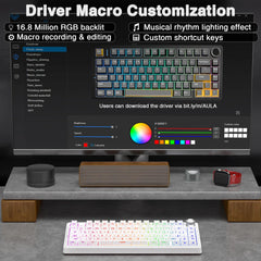 75% Wireless Mechanical Keyboard for a Premium Gaming Experience by Snagg A Keyboard