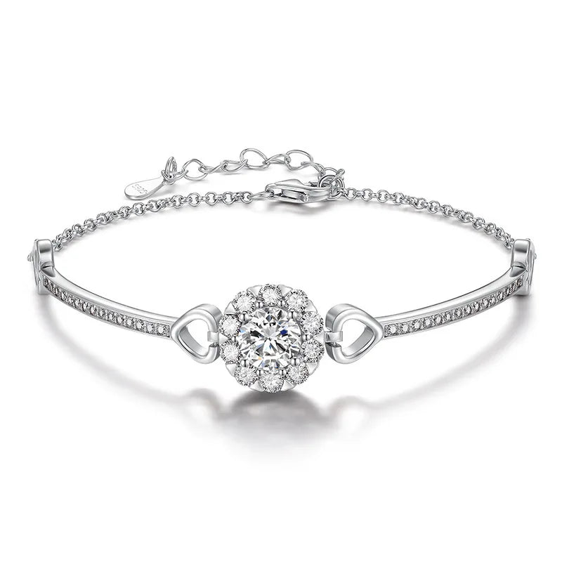 1ct Moissanite Bracelet