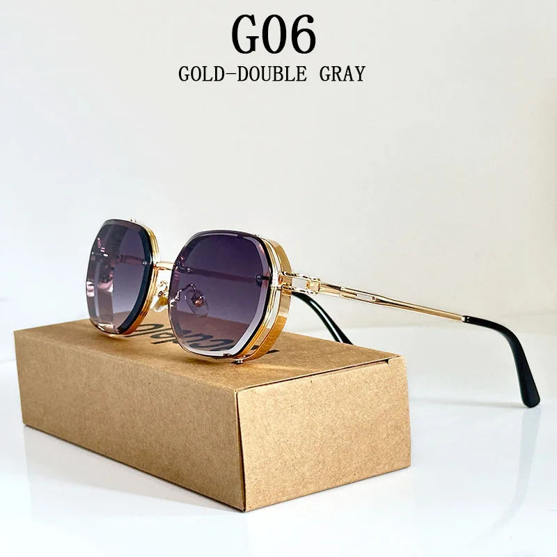 Steampunk Square Sunglasses by Snagg A Shades
