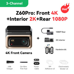 4K Flagship Dash Cam | True UHD, Dual Sony Sensors & AI Night Vision