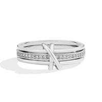 Moissanite 3-Ring Connect Design by Snagg A Ring
