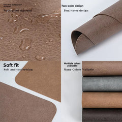 Retro Cowhide Leather Desk Mat for Desktop & Office Use by Snagg A Mouse Pad