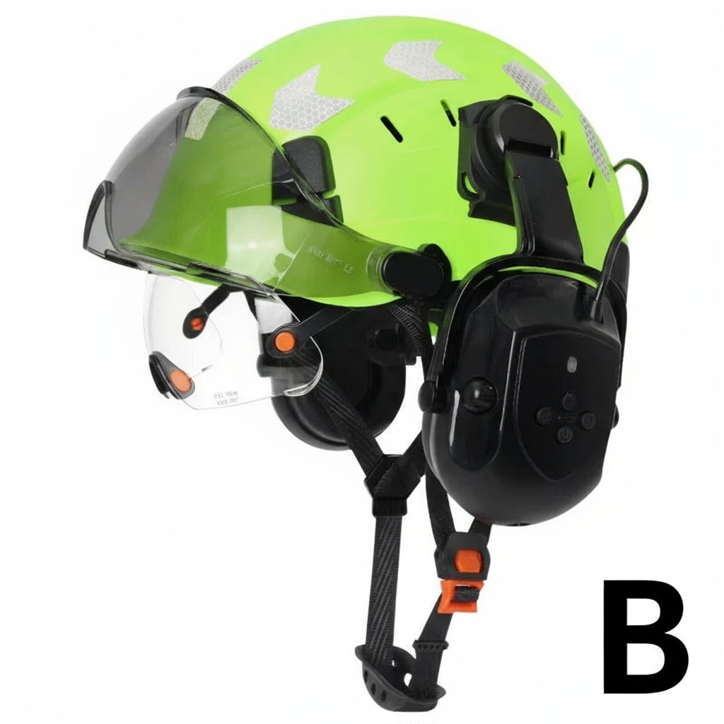 Construction Safety Helmet With Bluetooth 5.0 by Snagg A Safety Helmet