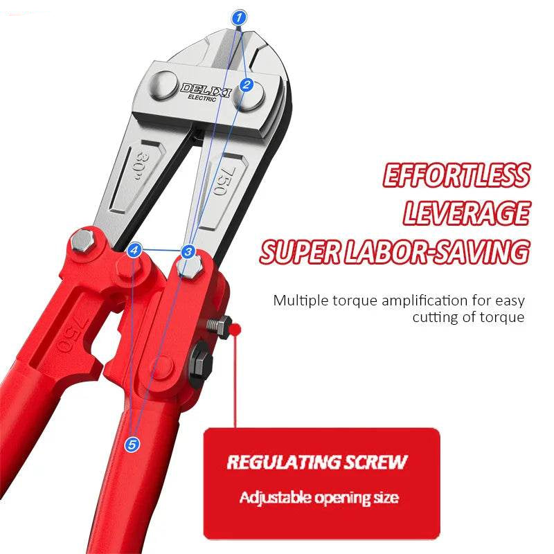 DELIXI Heavy-Duty Wire & Bolt Cutters - SnaggIt
