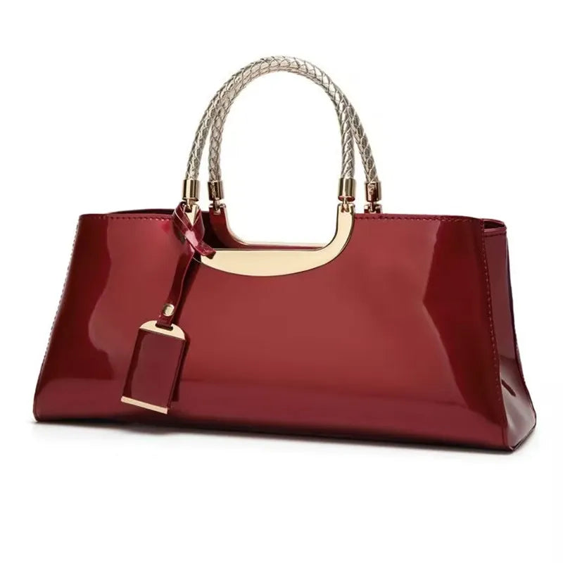 Patent Leather Evening Purse