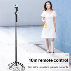 1.8M Bluetooth Remote Control Selfie Stick Tripod by Snagg A Tripod