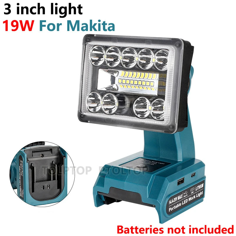 LED work light for Makita 18V batteries – image 12
