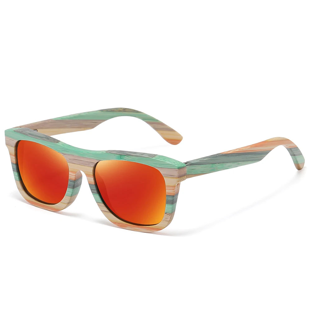 Natural Color Bamboo & Wood Sunglasses