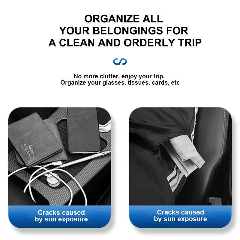 Car Sun Visor Storage Bag by Snagg A Sun Glasses Holder