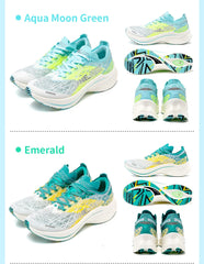 Marathon Carbon Plate Running Shoes – Ultra-Light, Shock Absorption, Rebound Technology