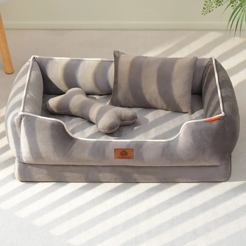 Dutch Velvet Dog Sofa Bed by Snagg A Pet Bed