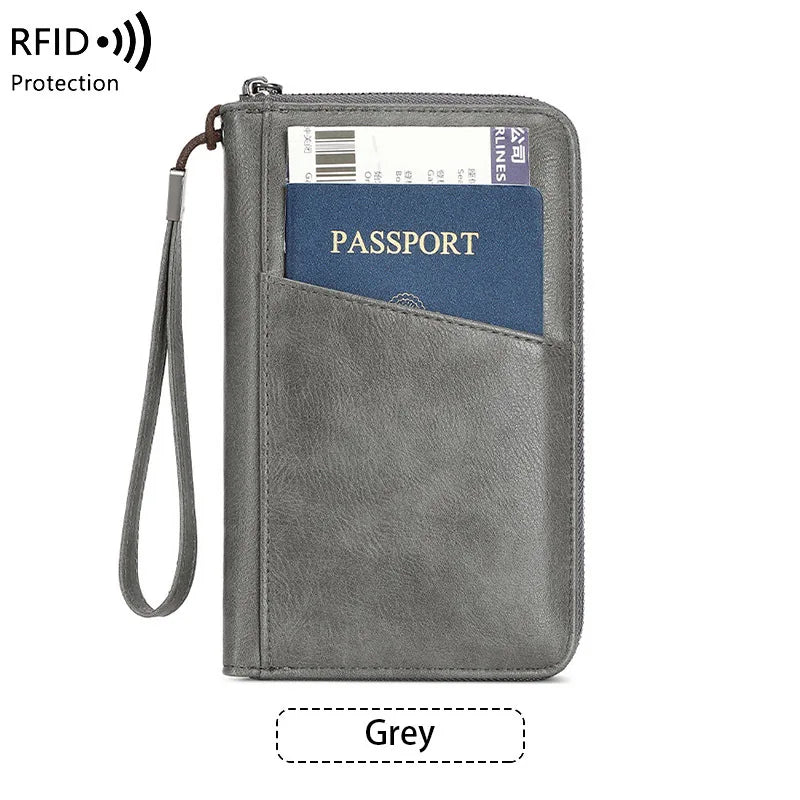 Travel Passport Clip Wallet