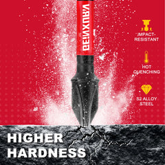 2" Impact Magnetic #2 Phillips Screwdriver Bit Set – S2 Alloy Steel