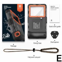 Universal Waterproof Phone Case – IP68 Rated 15m/50ft by Snagg A Phone Case