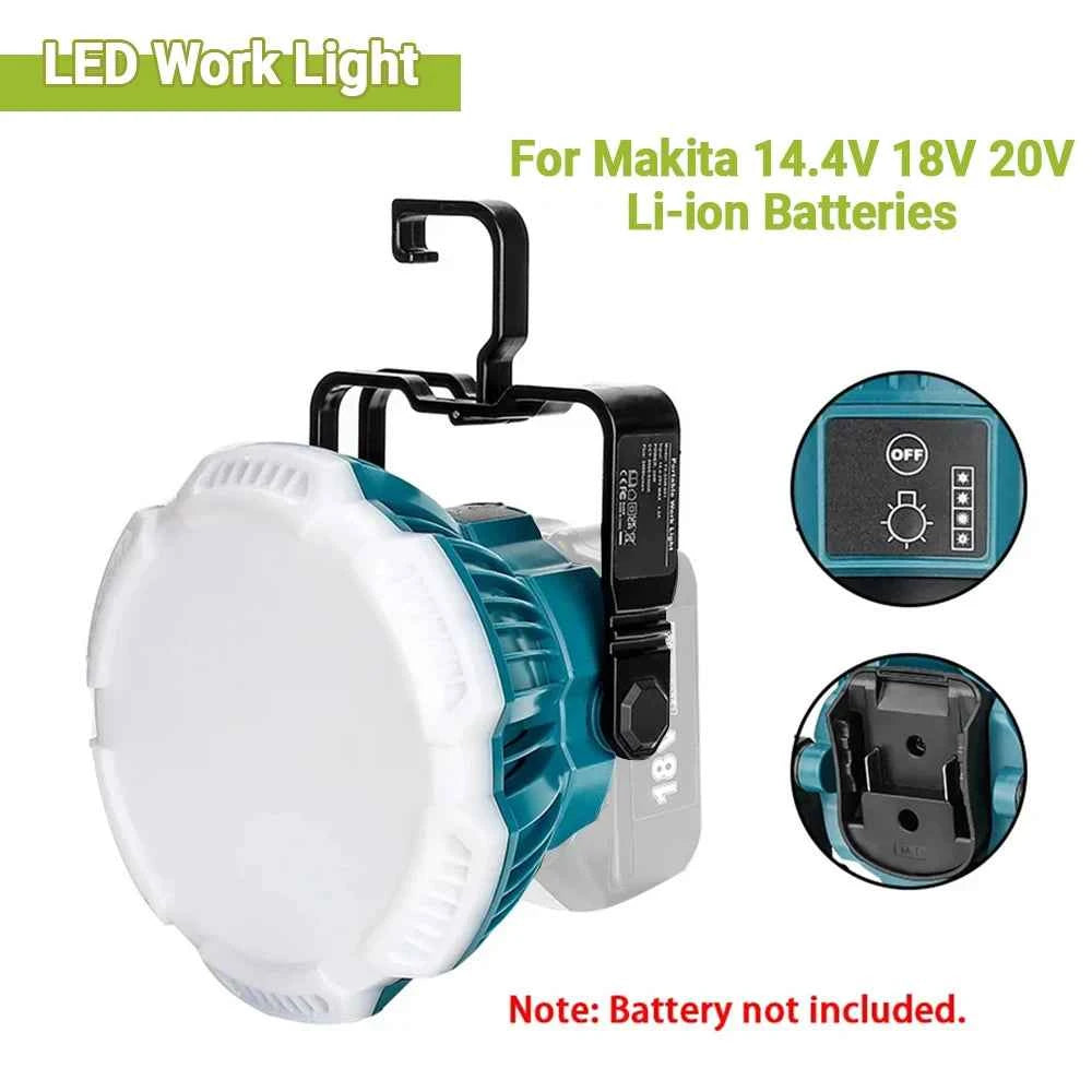 24W LED work light for Makita batteries – image 2