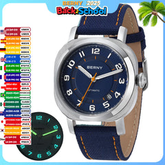 BERNY Mechanical Cushion Watch
