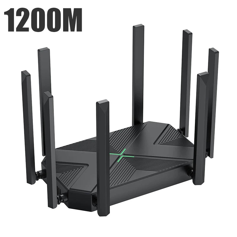 Wireless Router & Signal Booster 8 Antenna Dual Band Repeater with AP Mode by Snagg A WiFi Booster