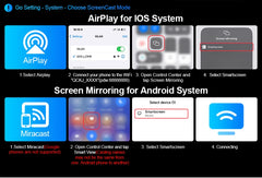 10"/11.26" 4K Dual Lens DVR with Wireless CarPlay by Snagg A Car DVR
