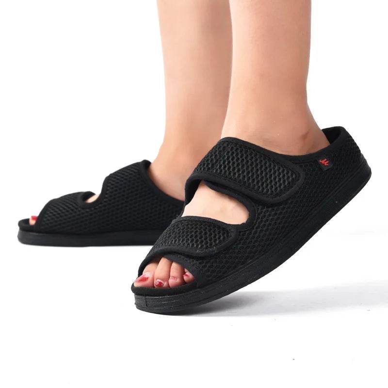 Adjustable Slippers for Middle-Aged & Elderly - SnaggIt