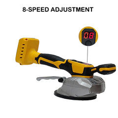 8 Speed Tile Tiling Machine | High Efficiency Vibrating Leveling Tool Compatible With Dewaly 18V Batteries
