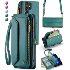 Crossbody Wallet Case for Samsung Galaxy S25 / A Series by Snagg A Phone Case