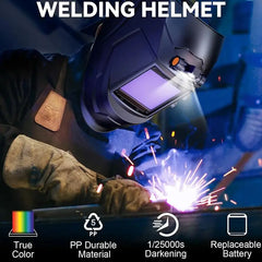 Large View Auto Darkening Welding Helmet by Snagg A Welding Helmet