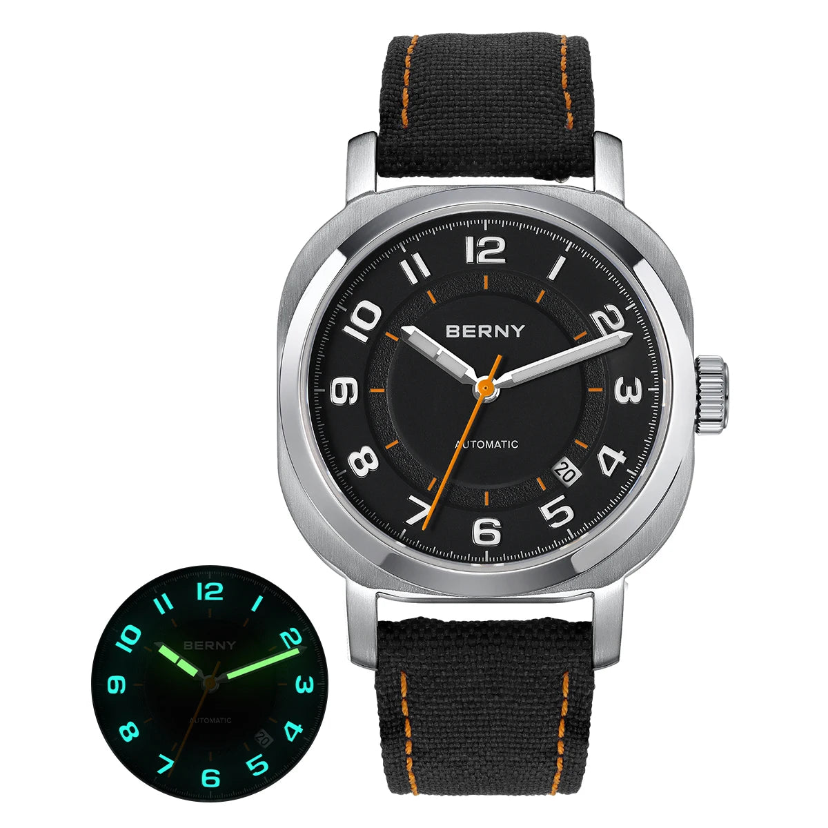 BERNY Mechanical Cushion Watch