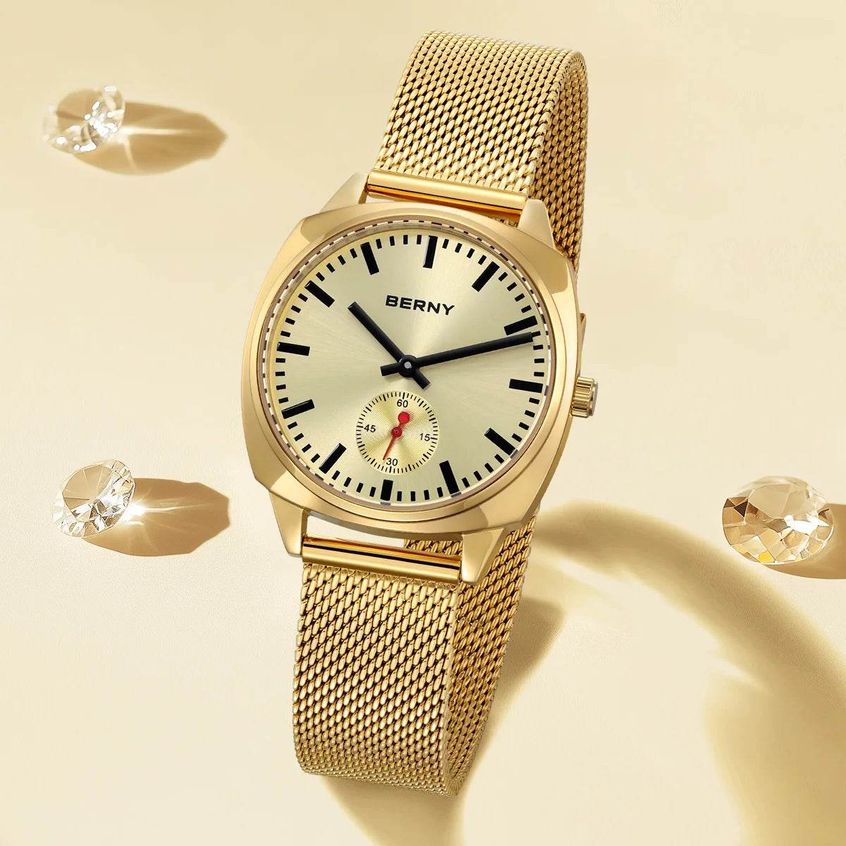 BERNY Railway Women’s Quartz Watch - SnaggIt