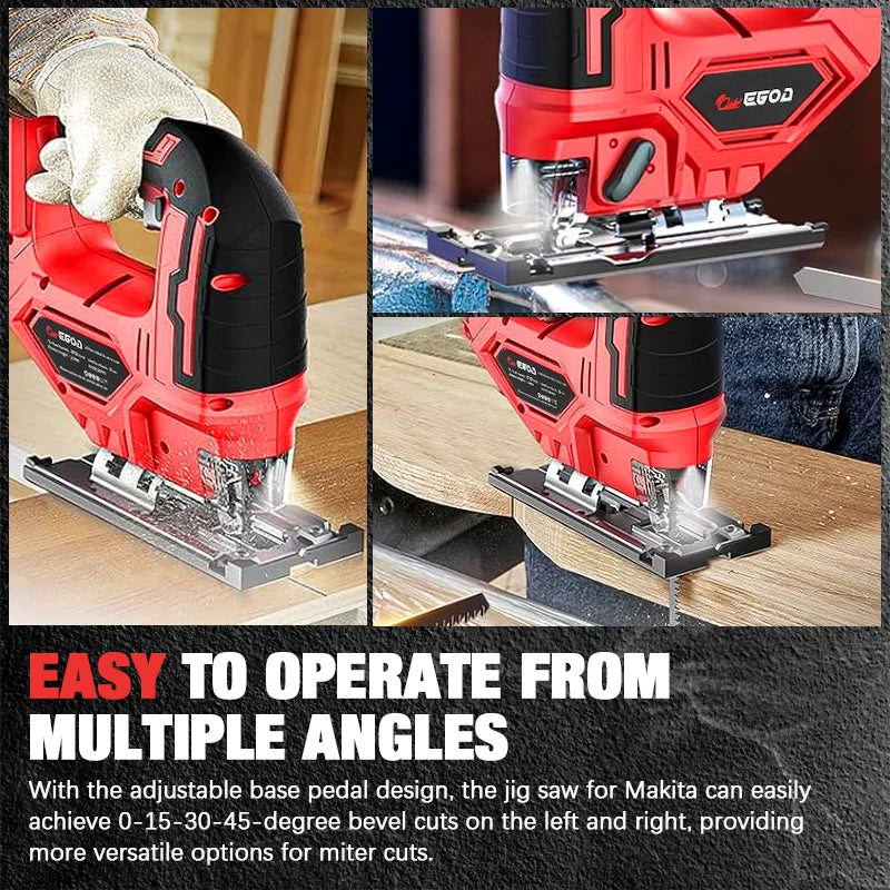 18V Cordless Electric Jigsaw
