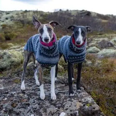 Winter Fleece Turtleneck Whippet Vest Soft Stretch Dog
