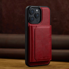 2 in 1 Detachable Magnetic Leather Case – for iPhone 17 Series - Phone Cases & Covers