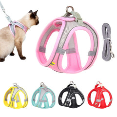 Escape Proof Cat Harness & Leash Set by Snagg A Harness