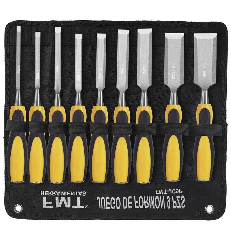 9-Piece Wood Chisel Set - SnaggIt