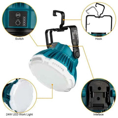 24W LED work light for Makita batteries – image 4
