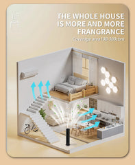 120ml Modern Tower Aroma Diffuser by Snagg A Diffuser