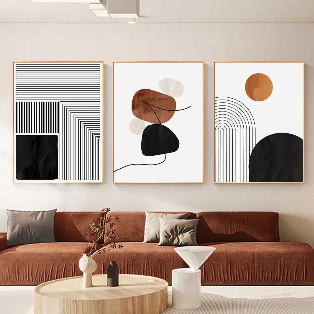 Geometric Abstract Wall Art by Snagg A Print