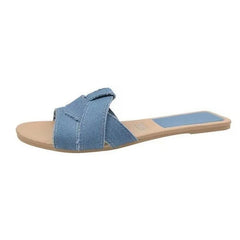 Women’s Summer Flat T-Shape Slides by Snagg A Slipper