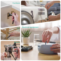 42-in-1 Magnetic Ratchet Screwdriver Set